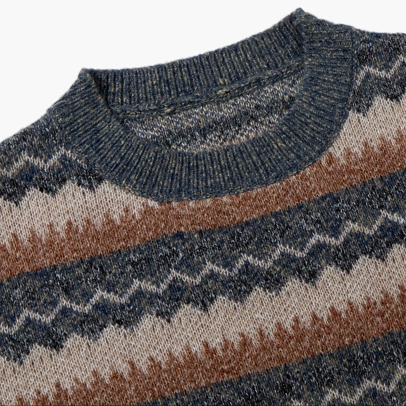 Herren Strickpullover im Vintage-Stil für Herbst und Winter – Lässiger Norweger Look