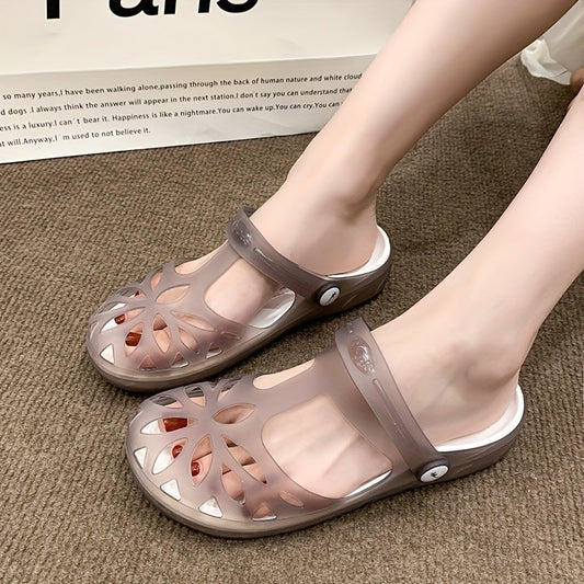 Women's Comfortable Summer Sandals with Straps – Everyday & Casual, Comfortable Platform Clogs