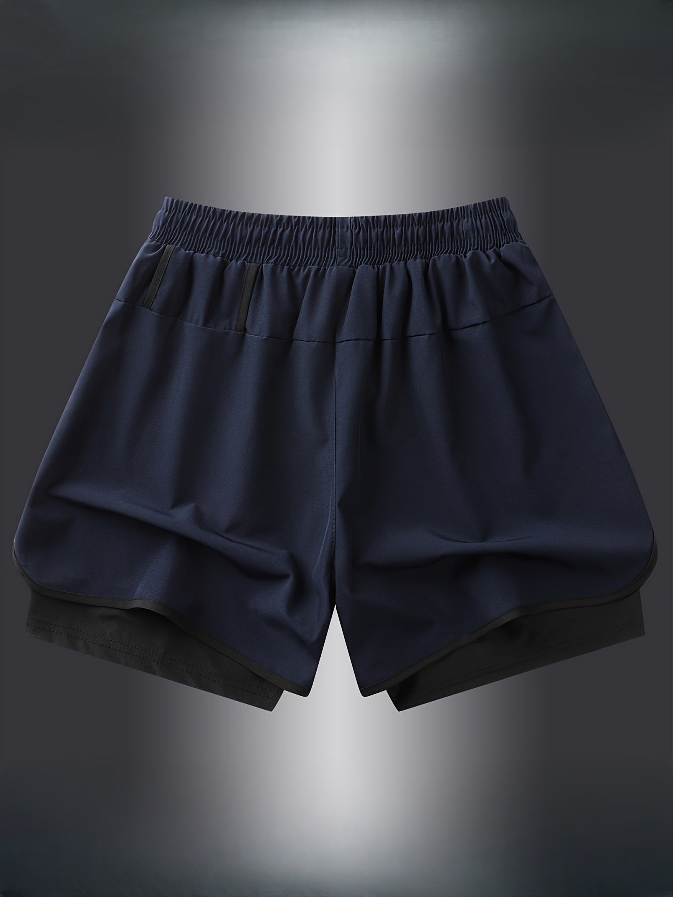 Herren Laufshorts mit integrierter Kompressionshose – Sportliche 2-in-1 Fitnessshorts für Training & Jogging