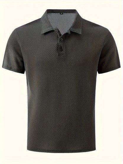 Herren Polohemd Kurzarm Modern Casual Sommer Stil