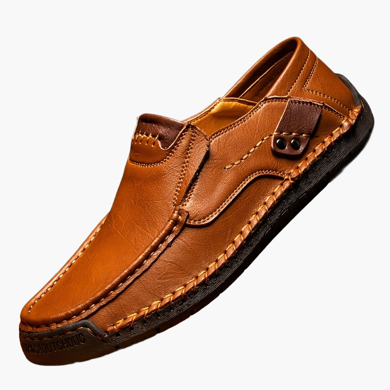 Men's Vintage-Style Moccasins – Comfortable Casual Shoes for Everyday and Office Use