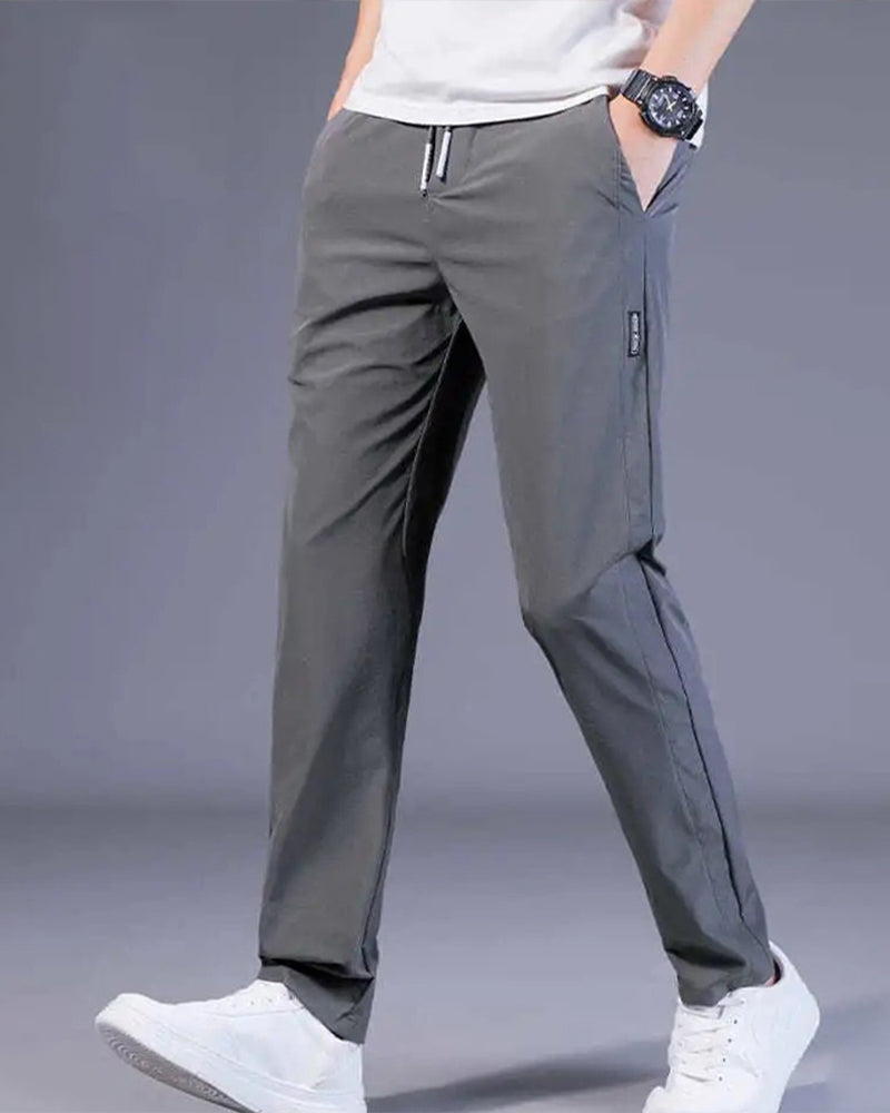 Herren Freizeithose mit sportlichem Schnitt – Bequeme Jogginghose für Alltag und Outdoor