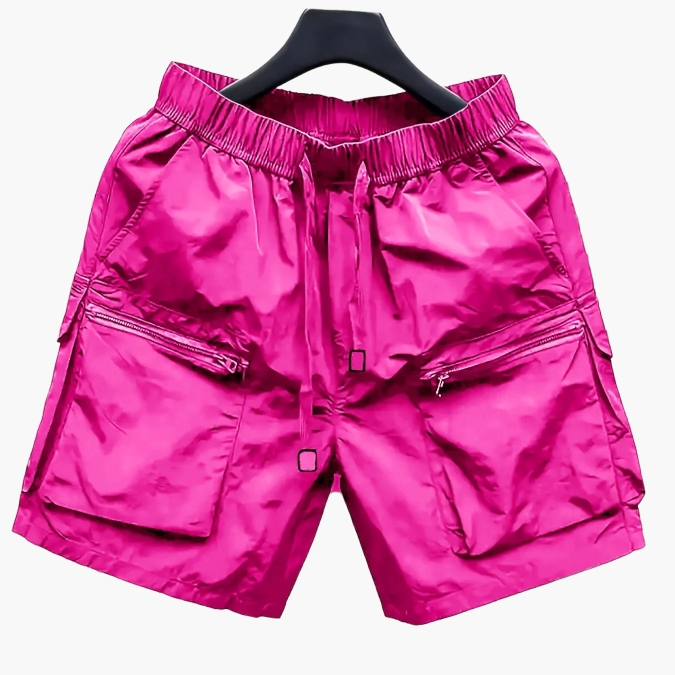 Men's Cargo Shorts with Large Pockets and Zipper – Casual Style for Everyday and Leisure