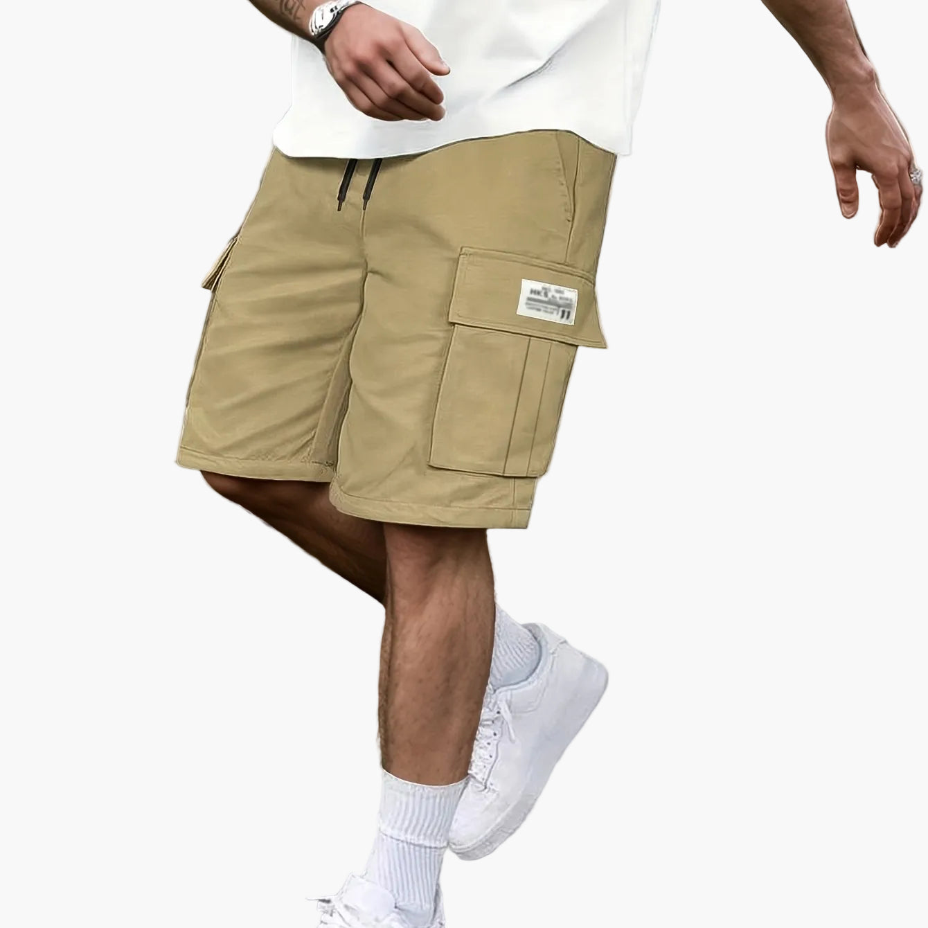Men's Cargo Shorts with Pockets – Casual Streetwear for Everyday and Leisure