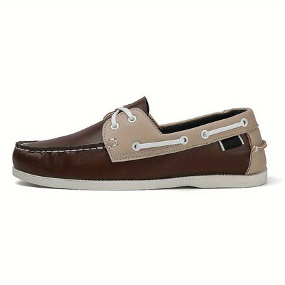 Men's boat shoes in classic moccasin style – Elegant casual shoes for everyday and leisure use