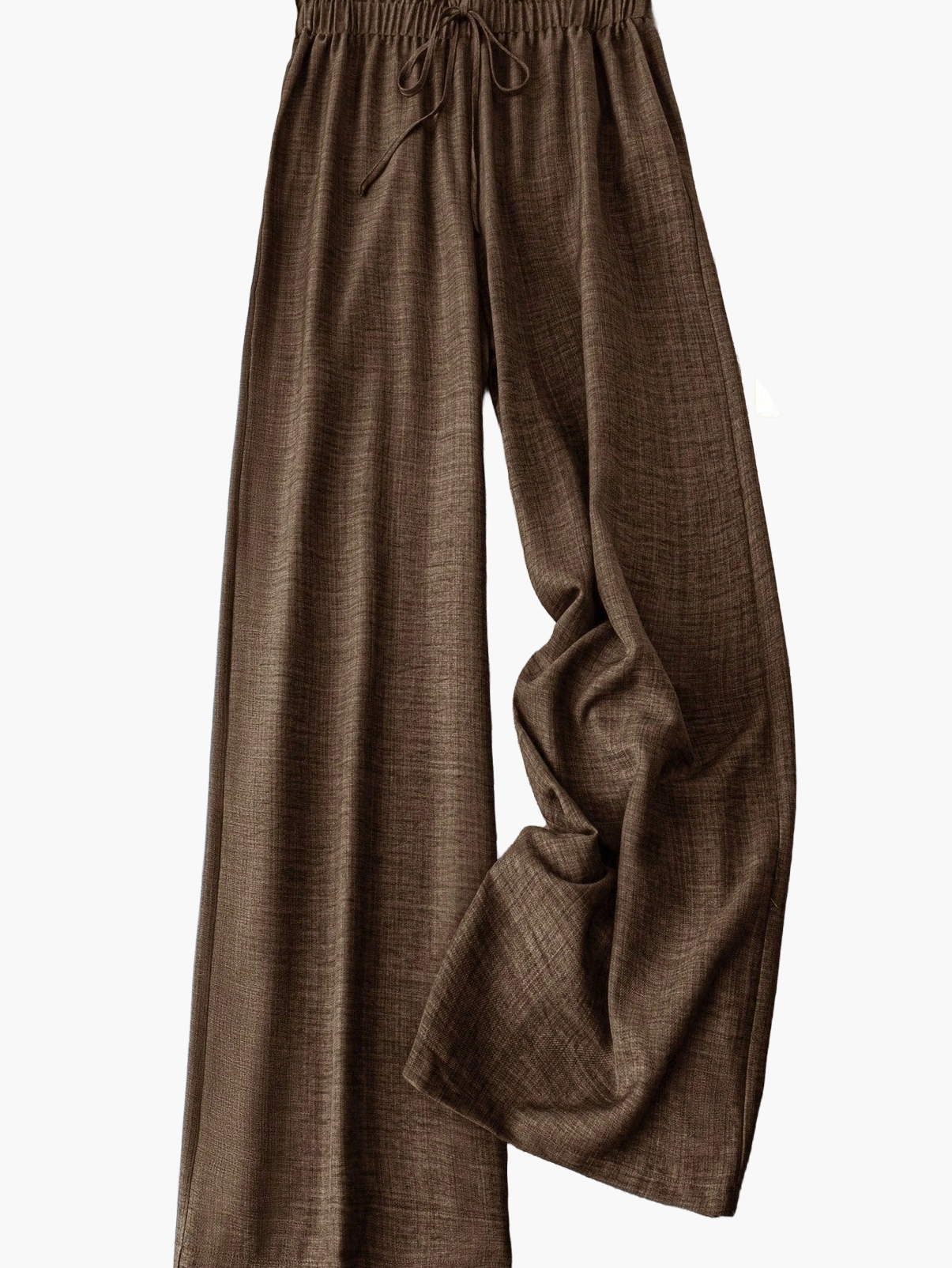Damen Weite Freizeithose im Straight-Leg-Stil mit Kordelzug – Perfekt für Frühling & Sommer