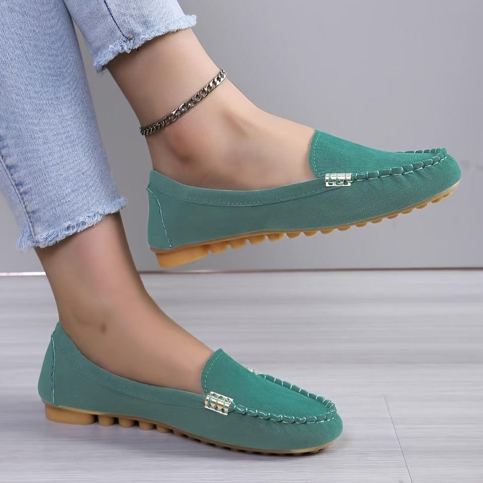 Women's Moccasin Slippers for Everyday and Leisure – Comfortable Loafers in a Modern Style