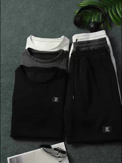 Men's Casual Tank Top Set with Shorts – Fashionable Sleeveless Outfit for Summer & Sports