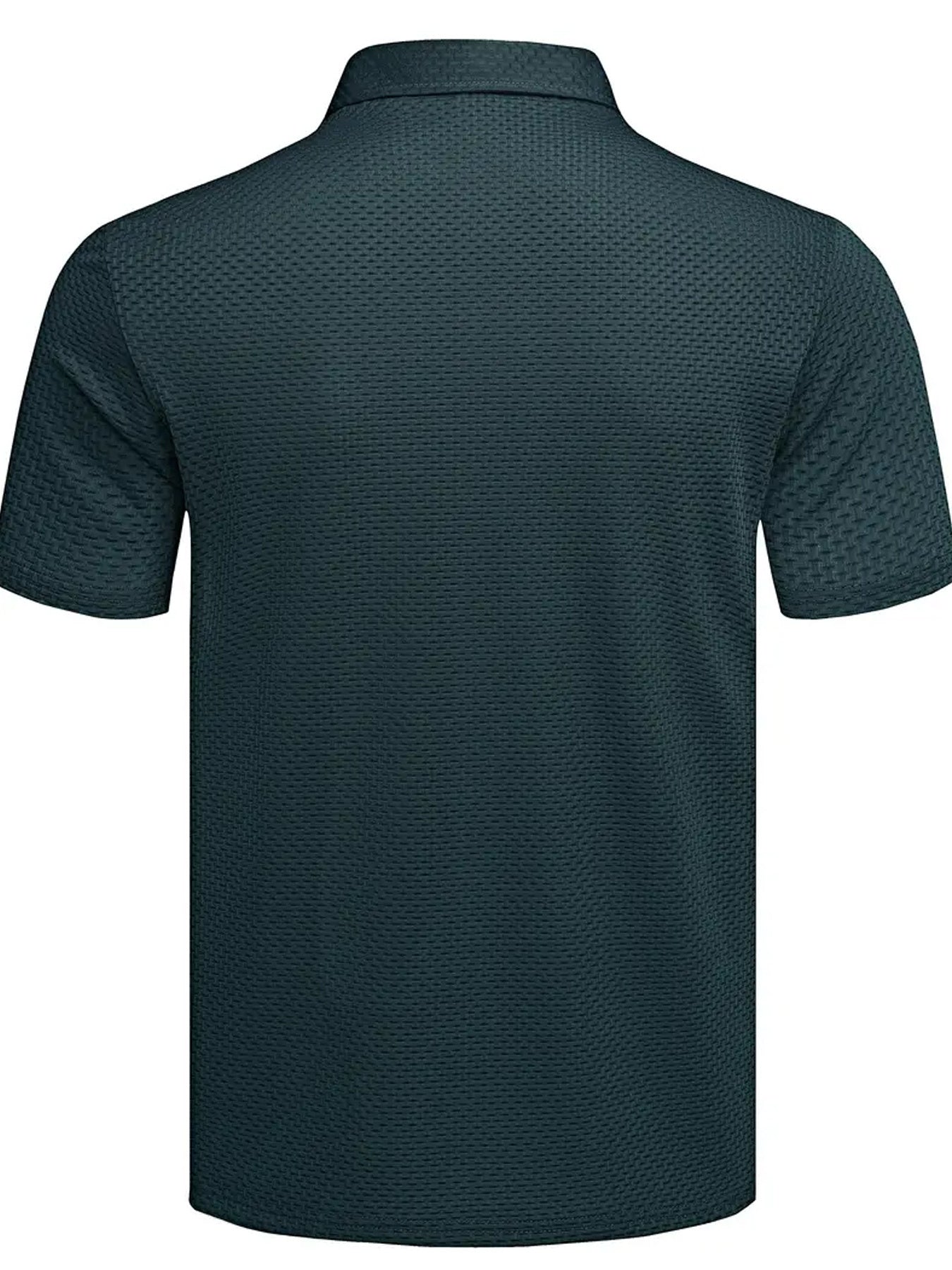 Herren Polohemd Modern Casual mit Strukturmuster – Stilvolles Freizeit-Poloshirt für Alltag und Büro
