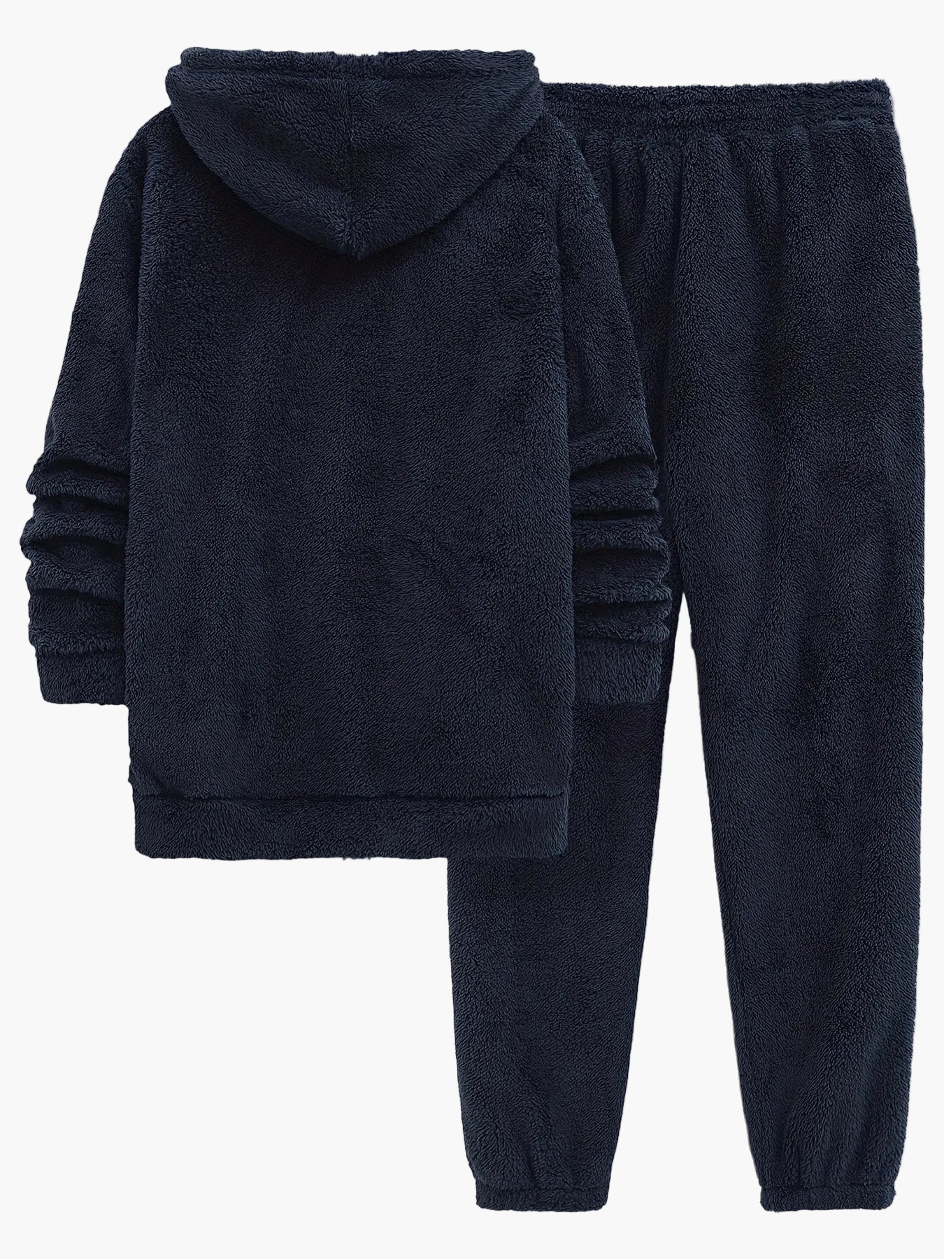 Men's Cozy Hooded Sweatshirt & Sweatpants Set – Comfortable Leisure Suit for Autumn and Winter