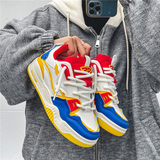 Karl – Retro Freizeit Schuhe mit Höhe Erhöhung und rutschfestem Design