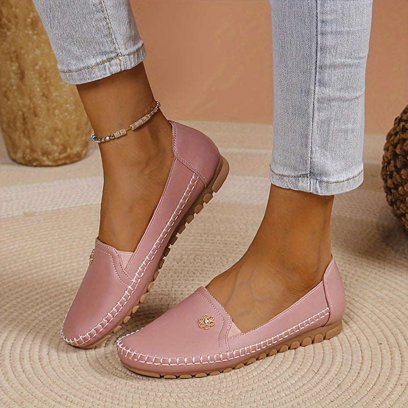 Damen Bequeme Penny Loafer Alltagsschuhe – Modischer Freizeitstil