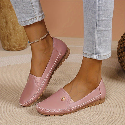 Damen Bequeme Penny Loafer Alltagsschuhe – Modischer Freizeitstil