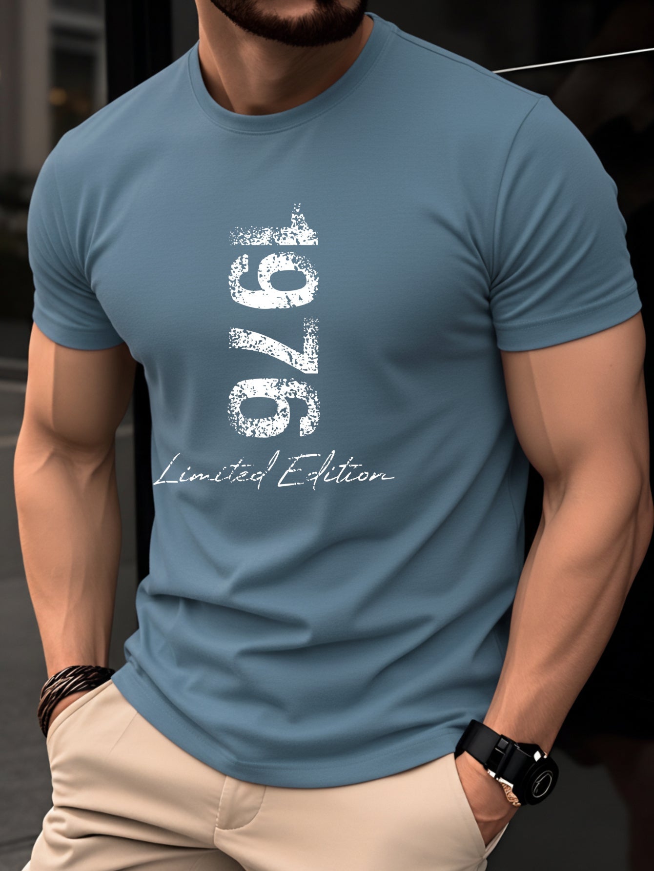 Men's T-Shirt 1976 Limited Edition – Vintage Style Casual Shirt