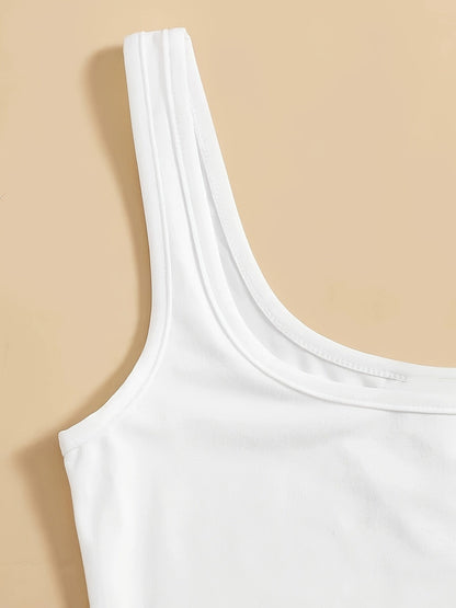 Women's Basic Tank Top for Sports and Leisure – Modern Sleeveless Top