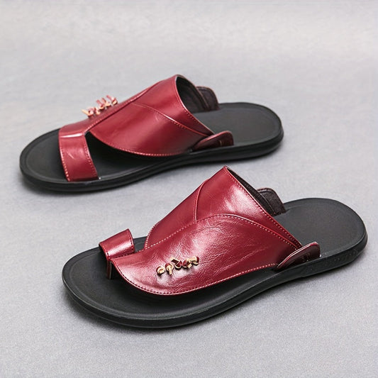 Men's Slide Sandals – Fashionable Toe Separator Sandals in Casual Style for Everyday & Leisure