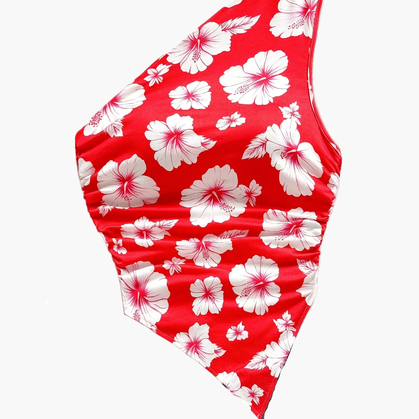 Women's One-Shoulder Swimsuit Elegant Floral Pattern for Spring & Summer