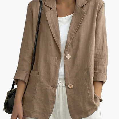 Women's Blazer in a Casual Business Look – Elegant Casual and Office Style