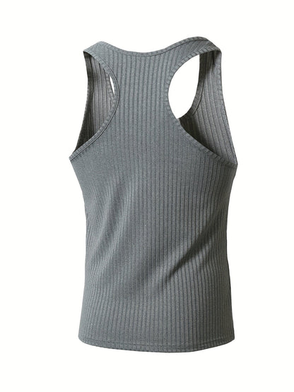 Men's Sports Tank Top Set – Casual Fitness and Leisure Undershirts, Pack of 3