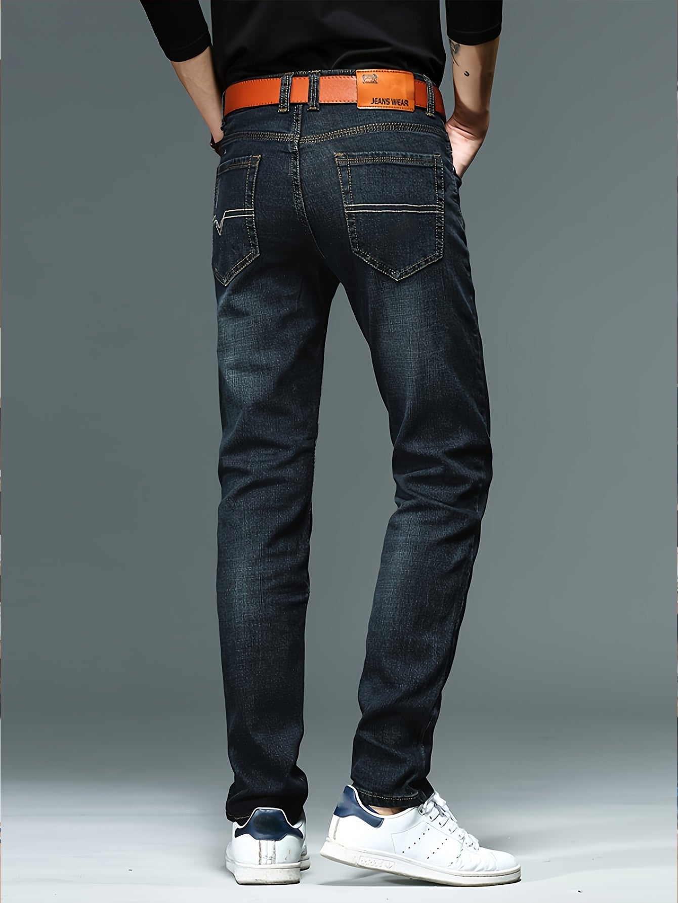 Herren Jeanshose Slim Fit Freizeit Stil – Ideal für Alltag und Wochenende