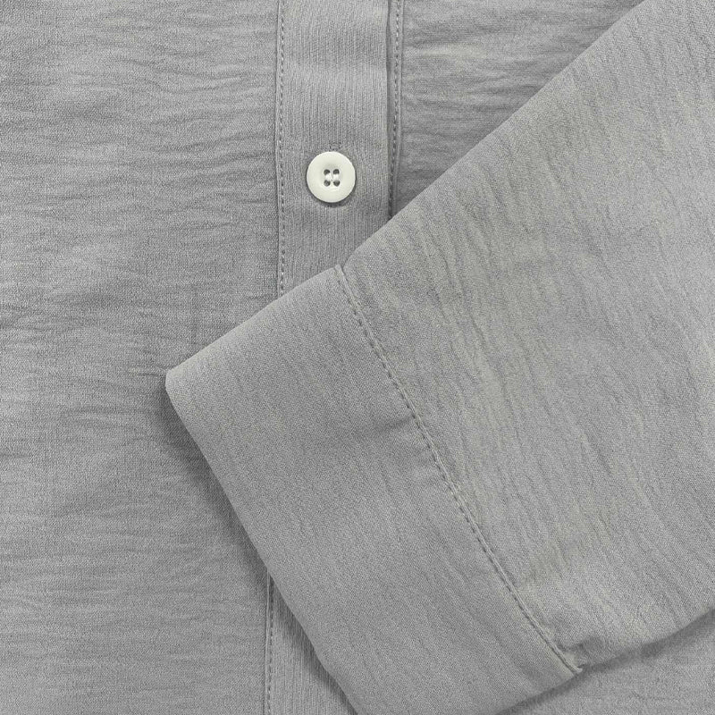 Men's Casual Shirt with Turn-Down Collar – Modern Long-Sleeve Shirt for Everyday and Vacation