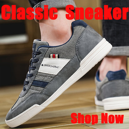 Men's Sneakers Super Casual Vintage Low Top – Everyday & Leisure