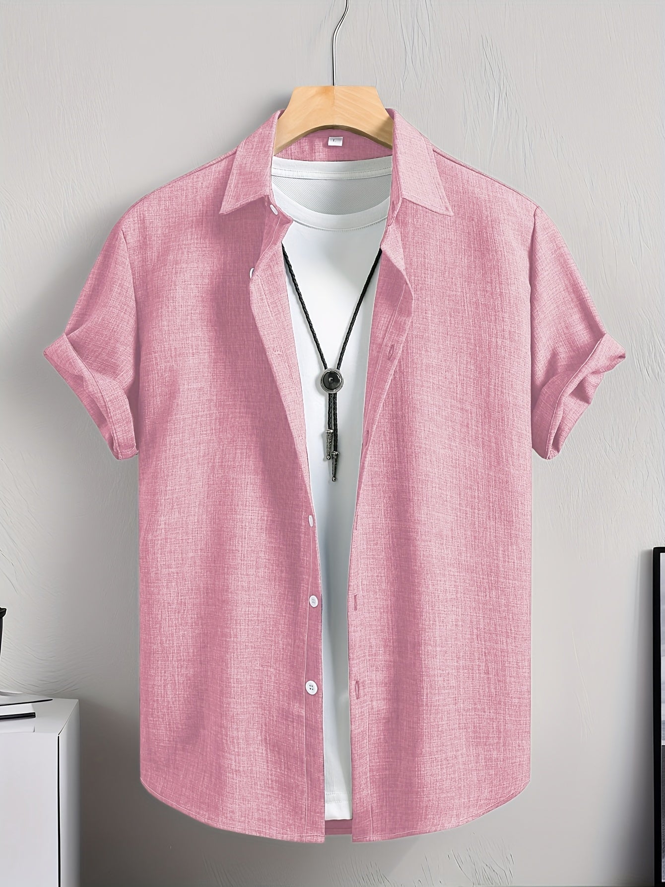 Herren Freizeithemd Kurzarm Modern Streetwear – Stilvolles Sommerhemd für Alltag & Freizeit