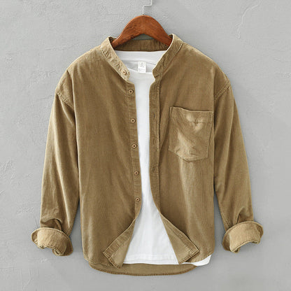 Geoff – Casual Corduroy Shirt for Men