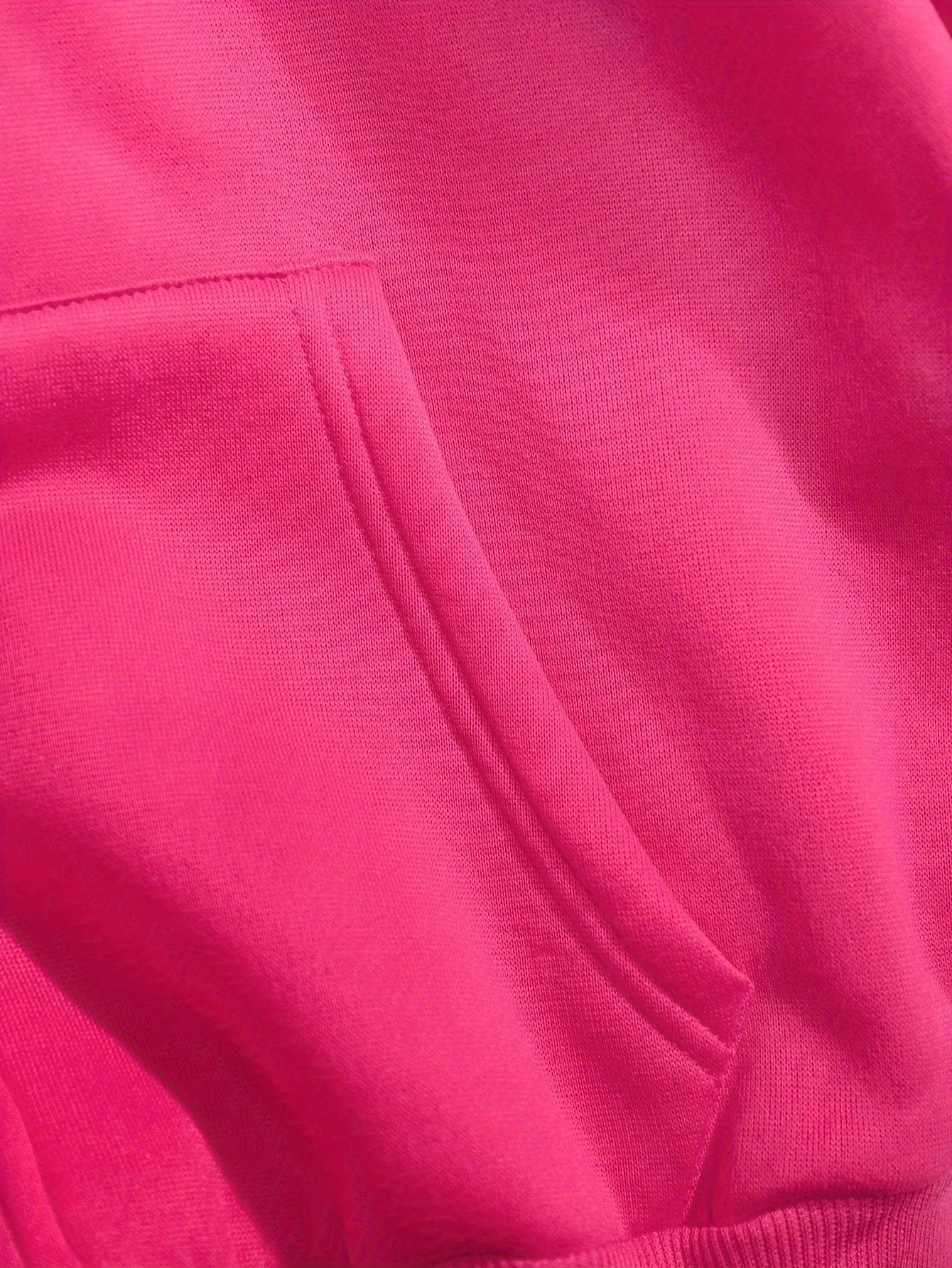 Women's zip-up hoodie – Pink, appliqués