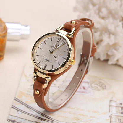 Ladies' Vintage Wristwatch – Elegant Quartz Watch for Everyday and Special Occasions