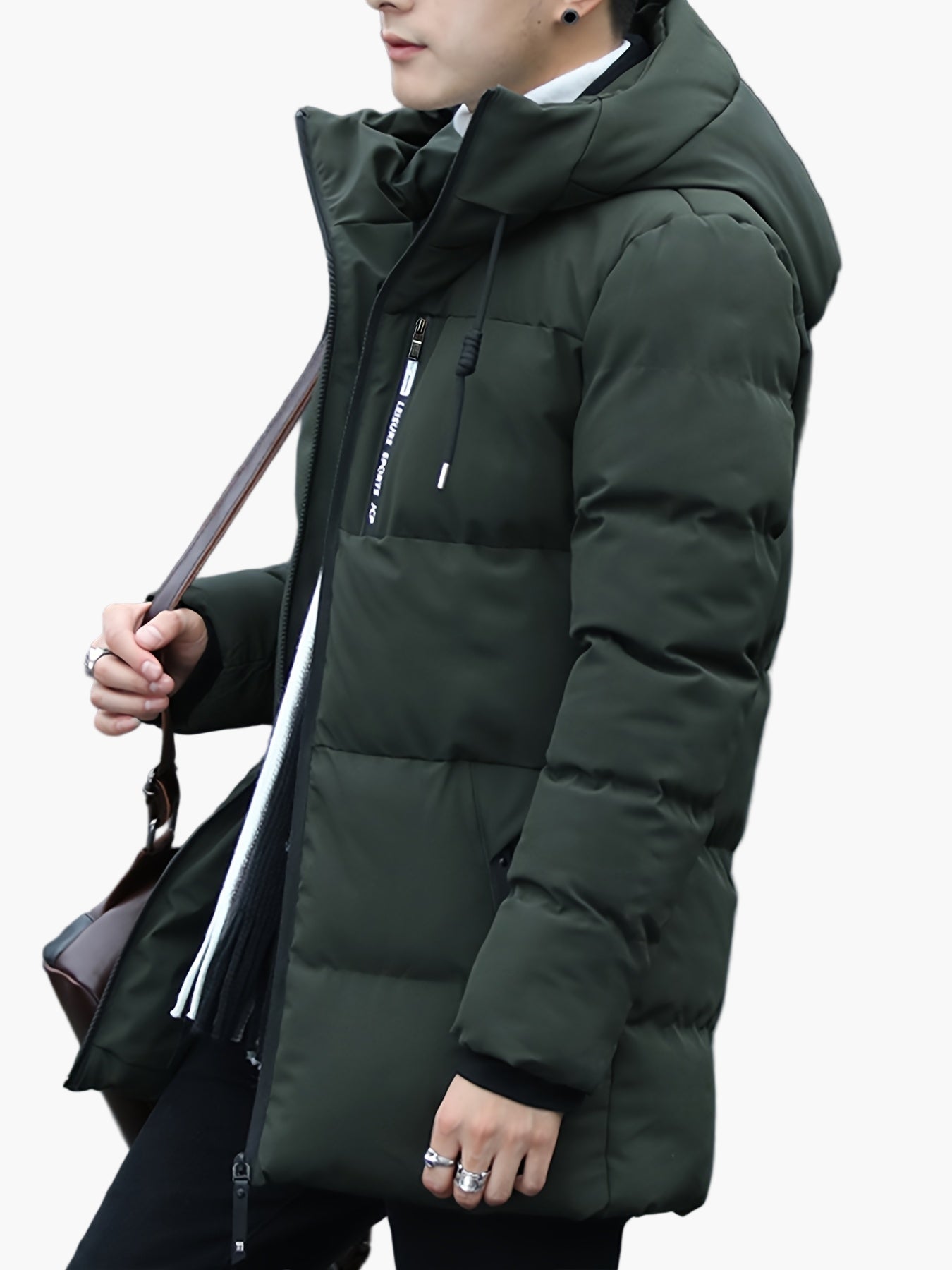 Herren Winter Steppjacke mit Kapuze – Modisch & Alltagstauglich