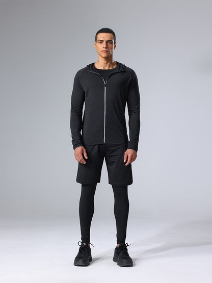 Men's Fitness Complete Training Clothing Set – Sports Outfit for Gym, Running & Outdoor