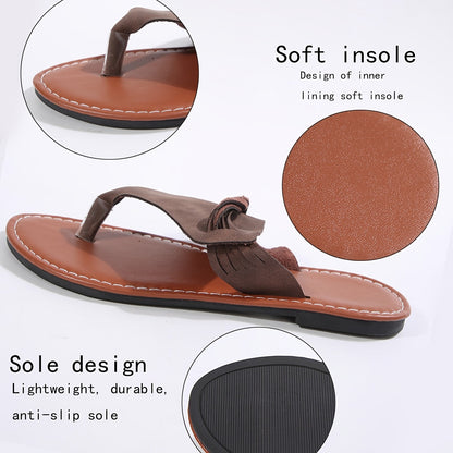 Women's Toe Separator Sandals – Fashionable Summer Shoes for Leisure & Vacation
