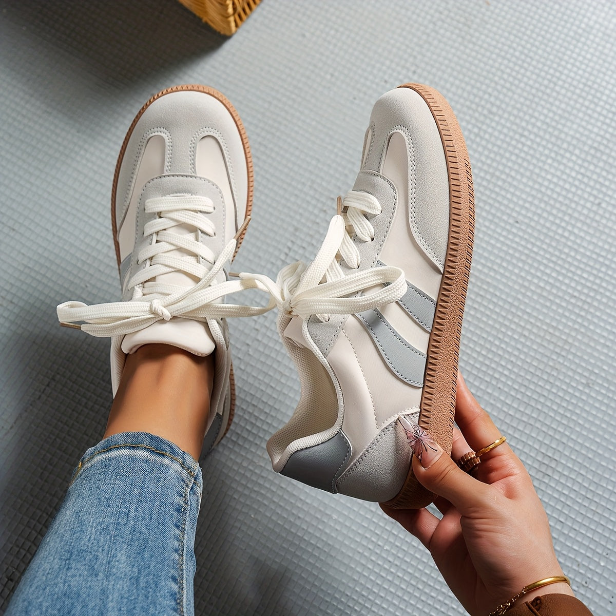Women's Retro Sneakers for Everyday and Leisure – Sporty Style
