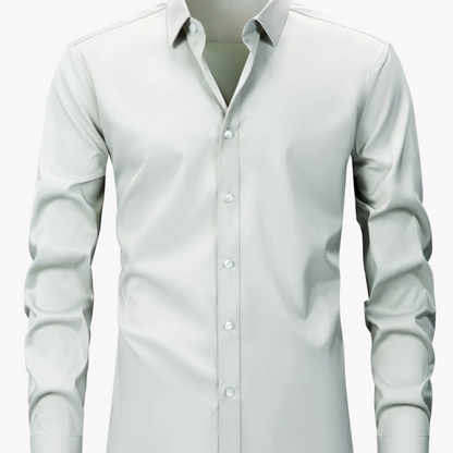 Men's Business-Casual Shirt Slim Fit Long Sleeve Modern Style