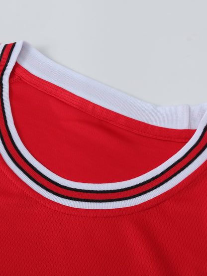 Men's Basketball Tank Top Vintage Style – Athletic Jersey with Chicago 30 Print for Training & Leisure
