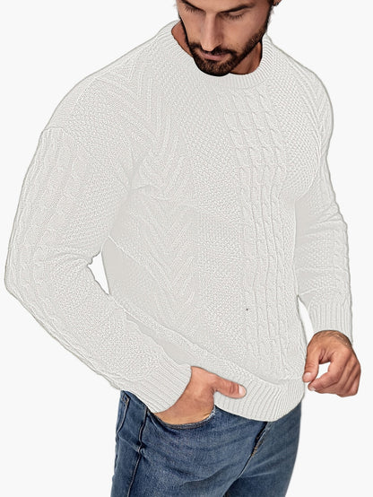 Herren Strickpullover im Casual Stil – Modischer Freizeitpullover für Herbst und Winter