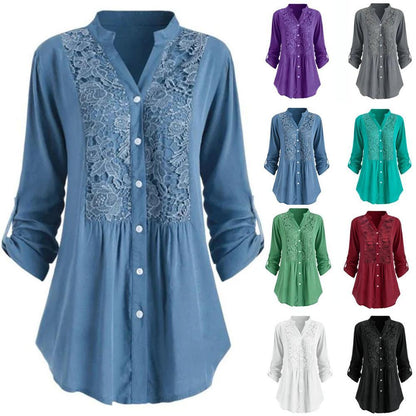 Patricia – Spitzenoberteil mit Spitzenpaneel