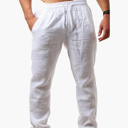 Men's casual pants with straight cut – summer style for everyday and vacation