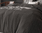 Dekbedovertrek Moon en Back antraciet 240 x 200/220 cm voor de slaapkamer
