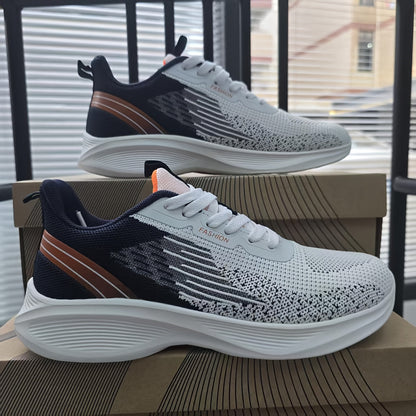 Men's Running Shoes Sporty Sneakers Comfortable Casual Style