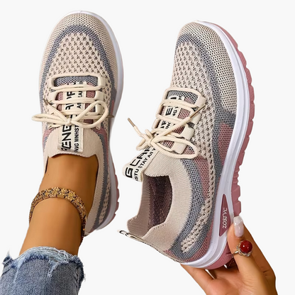 Damen Sneaker Freizeit Sportliche Laufschuhe Atmungsaktiv Komfortabel