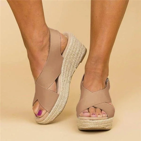 Women's Comfortable Wedge Sandals – Fashionable Summer Wedges for Everyday, Leisure, and Vacation