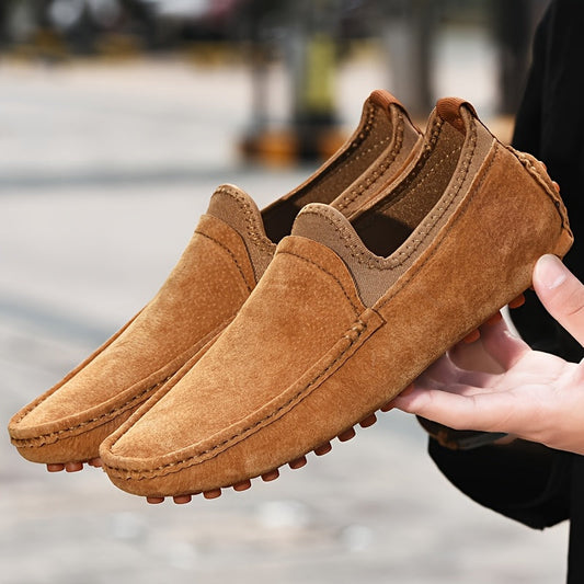 Men's Moccasin Slippers – Elegant Casual Loafers for Everyday and Travel