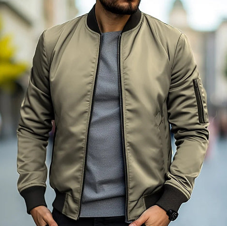 Herren Bomberjacke Casual Streetwear – Moderner Freizeitstil für Alltag und Stadt