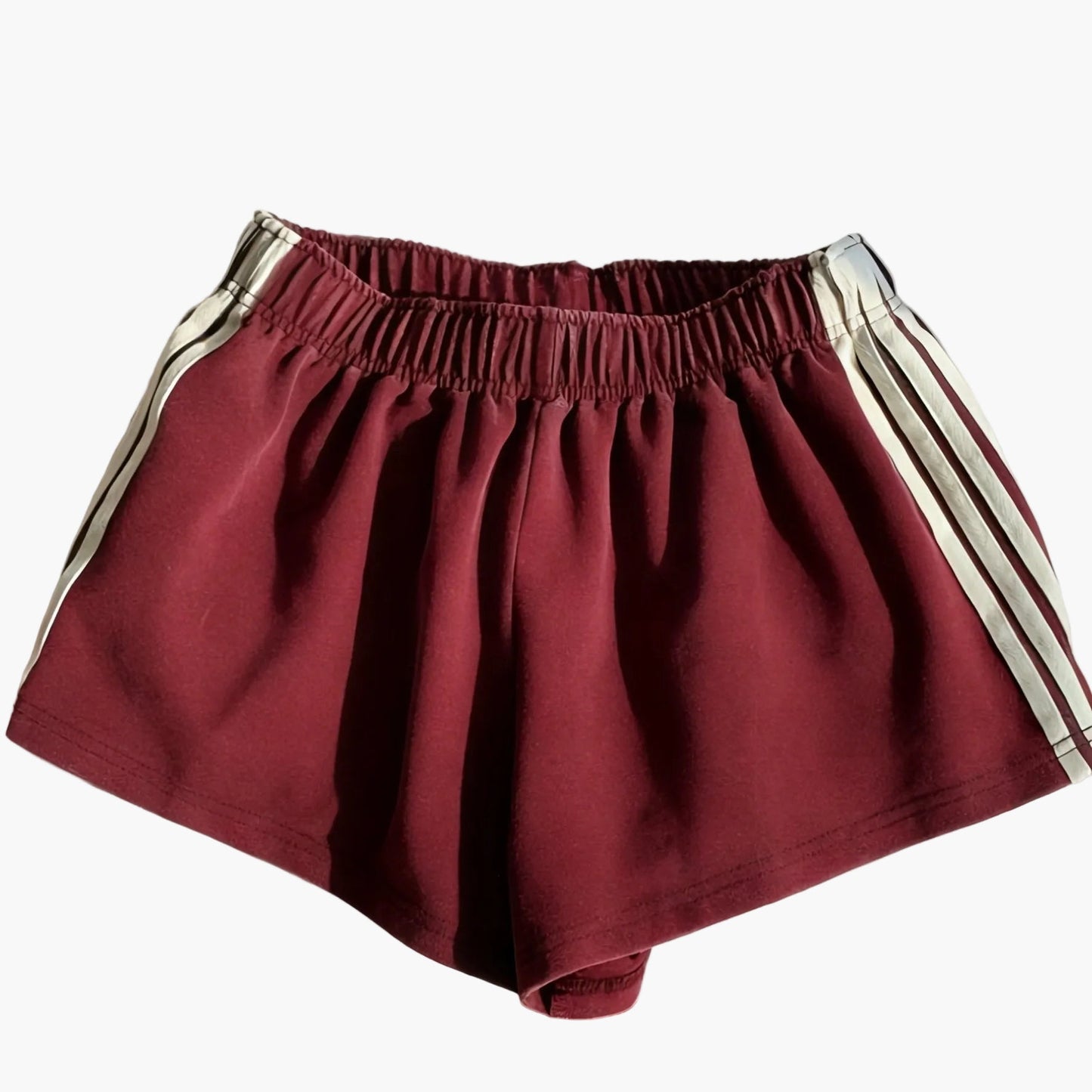 Women's Sport Shorts with Stripes – Casual Running Shorts for Leisure and Fitness