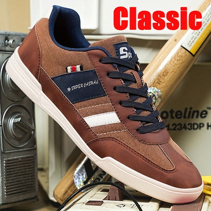 Men's Sneakers Super Casual Vintage Low Top – Everyday & Leisure