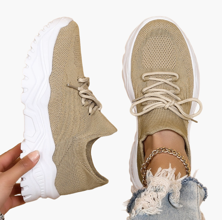 Damen Chunky Sneaker Streetstyle Freizeit Komfort