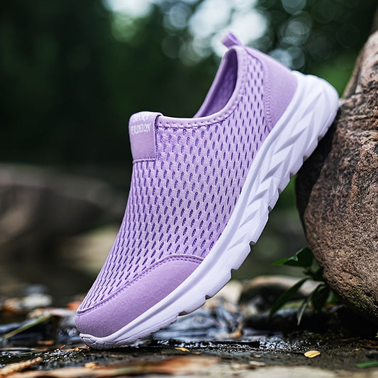 Women's Slip-On Mesh Sneakers for Everyday and Sports – Comfortable Casual Shoes