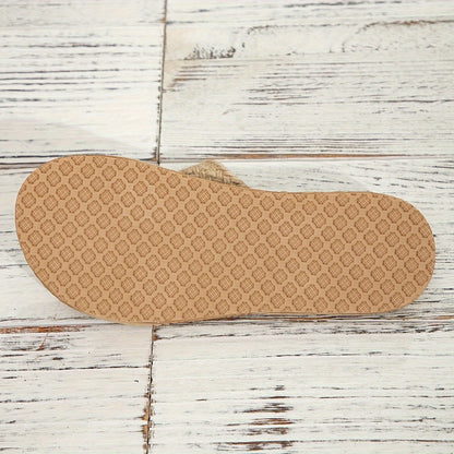 Women's Summer Slides Minimalist Sandals – Comfortable Slip-On Shoes for Leisure and Vacation